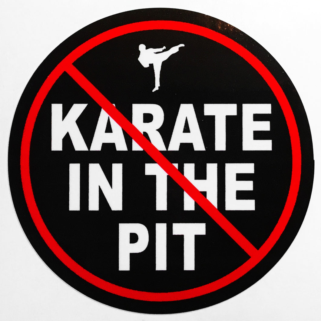 No Karate In The Pit (4